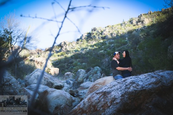 Rosenblums Eclectic Photography-Tucson Wedding Photography- Tucson Wedding Reanna and Rafeal Engagement Session Catalina State Park